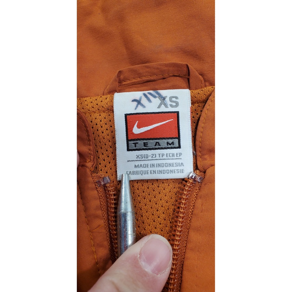 Nike Texas Longhorns‎ Youth XS Orange Track Jacket Athletic Zip Up - Picture 8 of 11